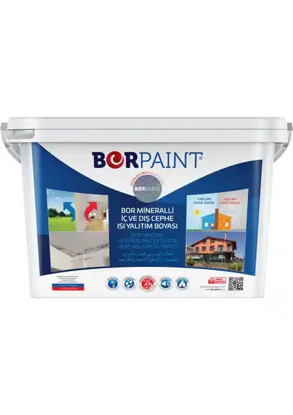 Borpaint: Türkiye İmalatı İç ve Dış Cephe Isı Yalıtım Boyası Ürün Tanıtımı ve Özellikleri