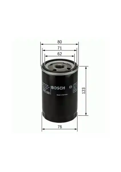 Bosch 0451103033 Yağ Filtresi: Güçlü ve Güvenilir Motor Koruma Çözümü