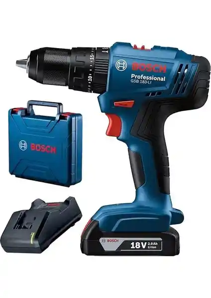 Bosch GSB 183 Li Akülü Darbeli Vidalama: Güçlü ve Hafif Profesyonel Matkap