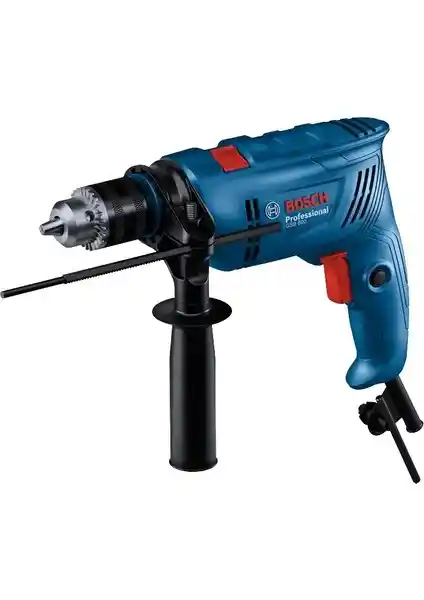 Bosch GSB 600 Darbeli Matkap ve 100 Parça Aksesuar Seti İle Çeşitli Projelerinizde Güç ve Dayanıklılık