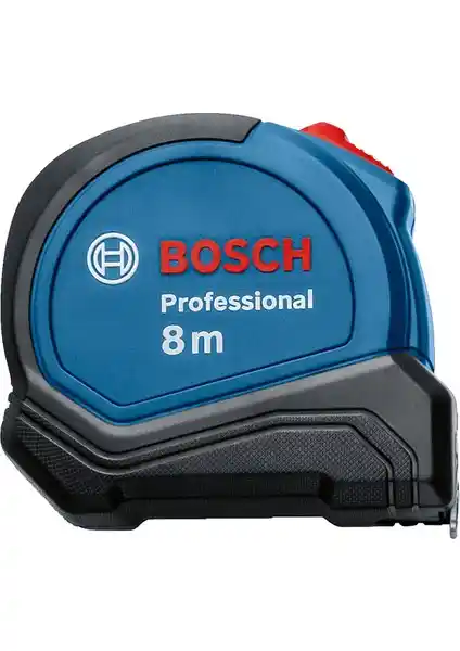 Bosch Profesyonel Autolock Şerit Metre 8m: Dayanıklı ve Pratik Profesyonel Ölçüm Aracı