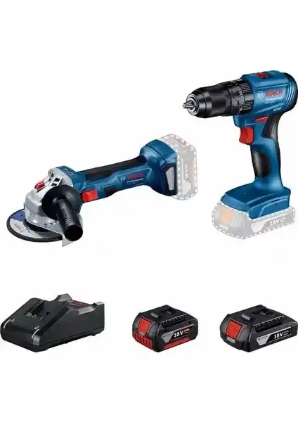 Bosch Profesyonel GWS 180-LI ve GSB 185-LI 18V Akülü Vidalama Seti: Güç ve Dayanıklılığın Birleşimi