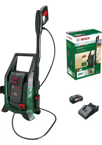 Bosch Universalaquatak 36V-100 Akülü Yüksek Basınçlı Yıkama Makinesi Özellikleri ve Kullanım Avantajları