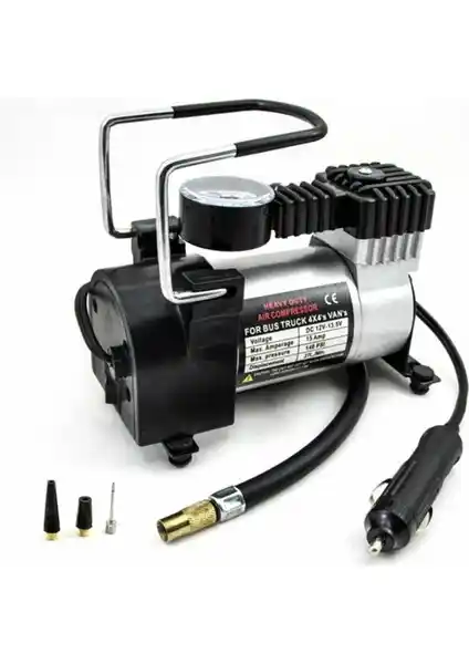 BTM Otomotiv Metal Gövde Kompresör 150 PSI Yüksek Performanslı Araç Bakım Ekipmanı