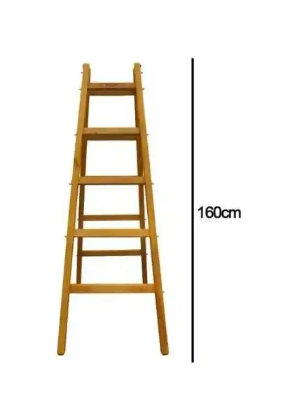 Buse Ahşap Merdiven 5 Basamaklı Dayanıklı ve Estetik Tasarım ile İç Mekanlara Şıklık Katar