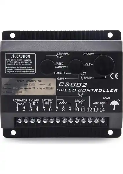 C2002 Hız Kontrol Paneli Dizel Jeneratörler İçin Gelişmiş Otomasyon Çözümü