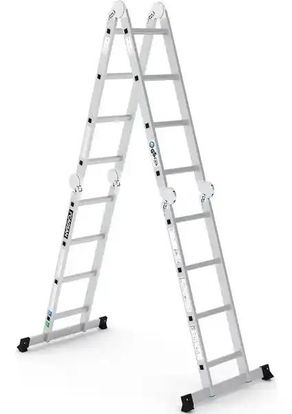 Çağsan Quadro 4,6 Metre Çok Amaçlı Güvenilir ve Dayanıklı Merdiven Özellikleri