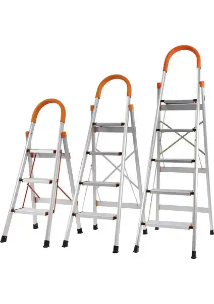 Cardilife Paslanmaz Alüminyum 5+1 6 Basamaklı Merdiven: Dayanıklı ve Estetik Tasarım