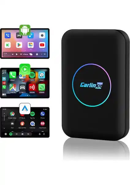 Carlinkit 3in1 Kablosuz CarPlay ve Android Auto Akıllı Kutusu ile Sürüş Deneyiminizi Geliştirin