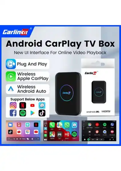 Carlinkit Tbox Lite S ile Araç İçi Eğlence ve Bağlantı Teknolojisinde Yenilik