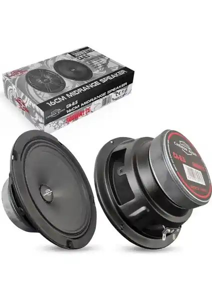 Carmon CA-6.5 Max 300W Güç Kapasiteli Midrange Hoparlör ile Yüksek Kaliteli Ses Deneyimi