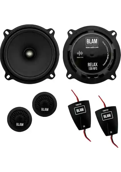 Carvocal Blam 130RS 13CM Mid Takımı ile Araba İçin Yüksek Kaliteli Ses Deneyimi