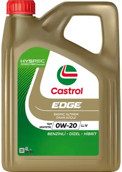 Castrol Edge 0W-20 LL Motor Yağı: Yüksek Performans ve Güç Sağlayan Teknoloji