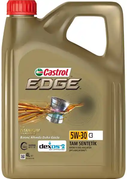 Castrol Edge 5W-30 C3 Motor Yağı: Yüksek Performans ve Güvenilirlik İçin En İyi Seçenek