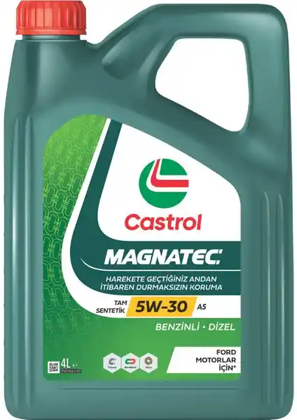 Castrol Magnatec 5W-30 A5 4 Lt Motor Yağı: Yüksek Performans ve Güvenilirlik