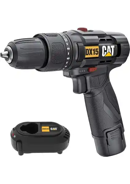 Cat DX15 12V Li-ion Darbeli Matkap Profesyonel ve Hobi Kullanımı İçin Uygun