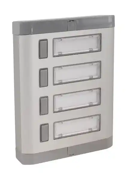 Çebi 4'lü Alüminyum Zil Butonu: Dayanıklı ve Estetik Modern Tasarım Çözümü