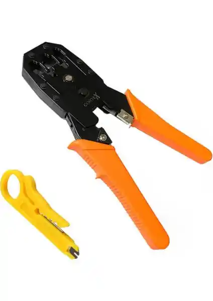 Cortex RJ45 ve Telefon Sıkma Çakma Penseleri: Çok Fonksiyonlu Bağlantı ve Kablo Hazırlama Aracı