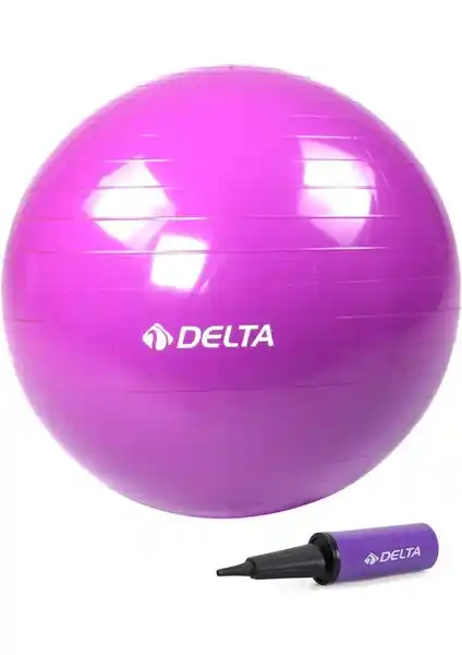 Delta 65 cm Mor Deluxe ve Woqes 65 cm Pilates Topu Karşılaştırması