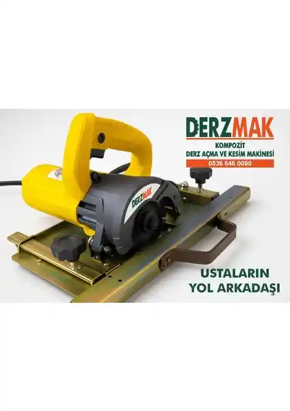 Derzmak Kompozit Derz Açma ve Kesme Makinesi Endüstriyel Panel İşlemleri için Uygun Çözüm