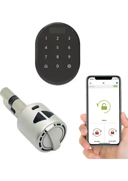 Desi Utopic R Bluetooth Kontrollü Akıllı Kilit ve Tuş Takımı V3 Güvenlik Çözümünün İncelenmesi