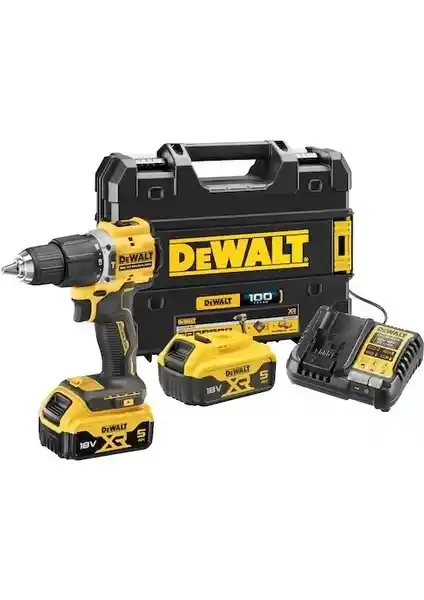 Dewalt DCD100YP2T 18V 4.0 Ah Darbeli Matkap Seti 100. Yıl Özel Sürüm