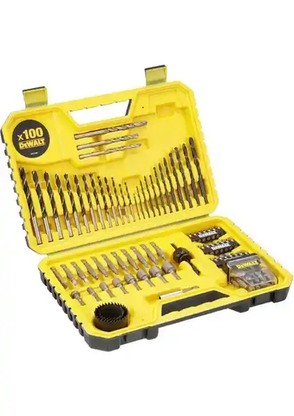 Dewalt DT71563-QZ 100 Parça Çantalı Uç Seti: Yüksek Performans ve Dayanıklılık