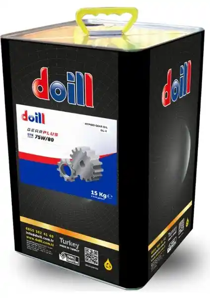 Doill Gearmax 75W-80 Tam Sentetik Manuel Şanzıman Yağı Yüksek Performans ve Güvenilirlik