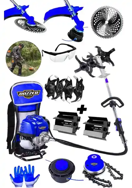 Dozzer Alman Arazi Seti: Güçlü Motor ve Çok Yönlü Kullanım İmkanlarıyla Performans Artırıcı