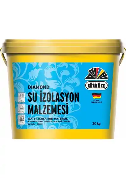Düfa Diamond Su Kesici İzolasyon: Çevre Dostu ve Elastik Su Yalıtım Malzemesi