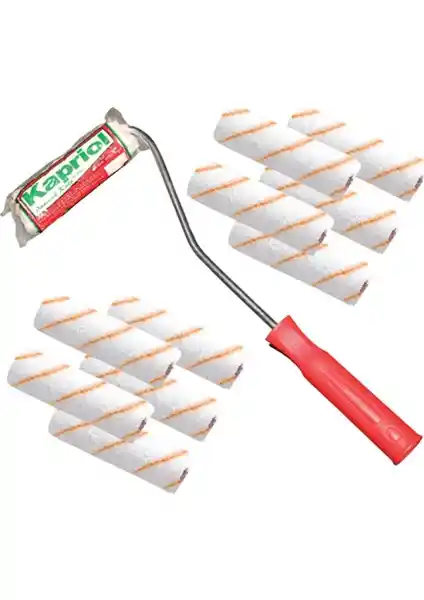 Elden Hırdavat Parmak Rulo Boya Rulosu 10 cm ve Yedek Rulo ile Hassas Boyama Çözümü