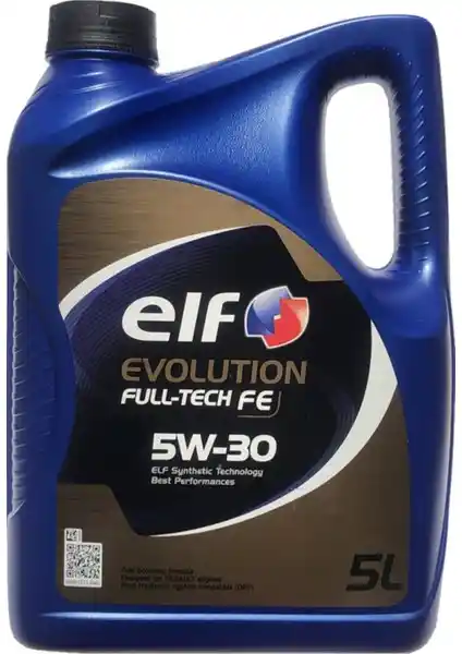 Elf Evolution Full-Tech FE 5W-30 Motor Yağı: Yüksek Performans ve Güvenilirlik Sağlayan Sentetik Yağ