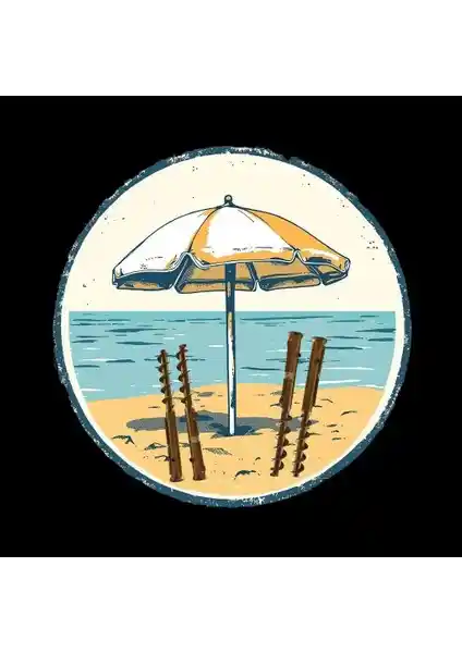 Emek Plaj Bahçe Şemsiye Kazığı Uzun - Dayanıklı ve Kullanışlı Tasarım