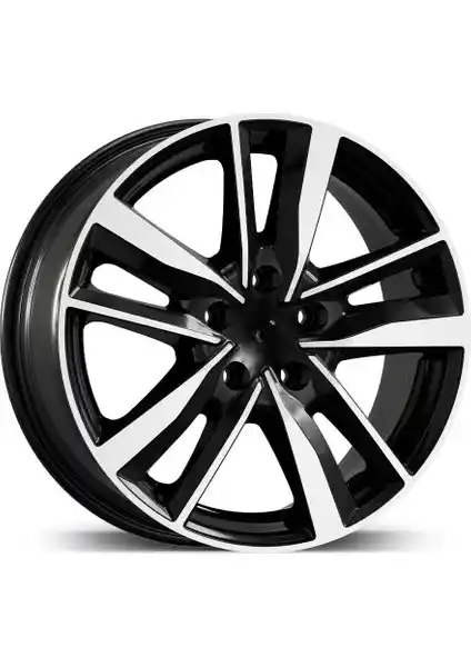 Emr 17 inç Siyah Elmas Kesim Jant Modeli - Modern Tasarım ve Uyum Sağlayan Araç Jantları