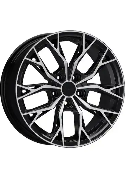 Emr 19 İnç 5X108 Uyumlu Siyah Elmas Kesim Jant Modeli Modern ve Dayanıklı Tasarım