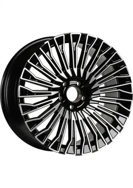 Emr S1022-01 8.0J 18 İncİ Siyah Parlak Modern Tasarım Otomobil Jantı