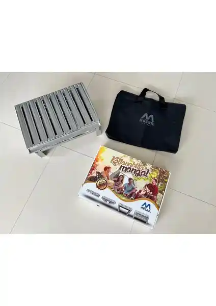 Emsan Mizan Çantalı Katlanabilir Mangal: Hafif ve Pratik Piknik ve Kamp Aleti