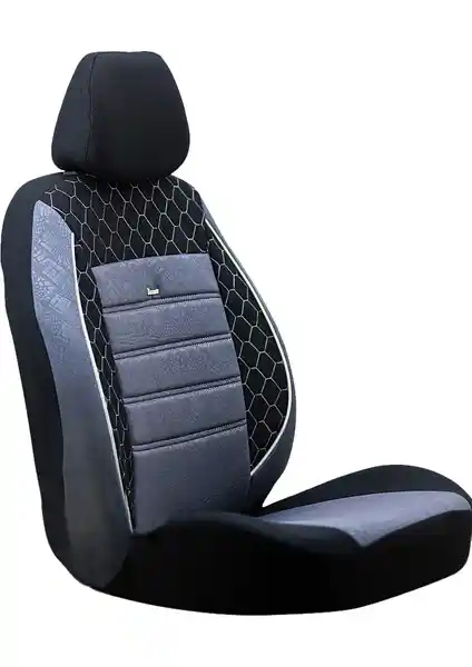 Fiat Tofaş Uno için Füme Beyaz Koltuk Kılıfı Günlük Koruma ve Estetik Sağlar