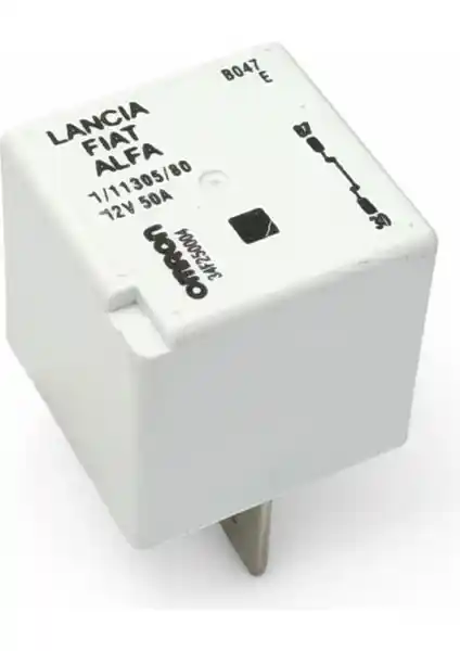 Fiat ve Alfa Romeo Araçları İçin Güvenilir Omron Sigorta Rölesi 50A 12V