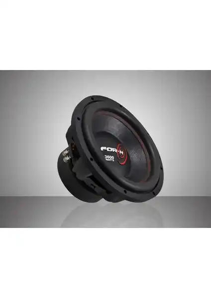 For-x X-12PRO 30 cm D4 3600W 1200RMS Subwoofer Güç ve Performansın Birleşimi
