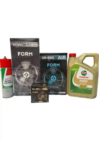 Ford Connect 2003-2013 Dizel İçin Kapsamlı Filtre ve Yağ Bakım Seti