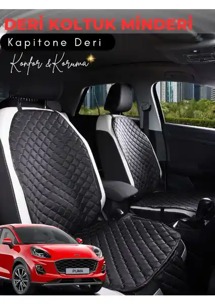 Ford Puma İçin Uyumlu Tam Deri Koltuk Minderleri Seti Şıklık ve Koruma Sağlar