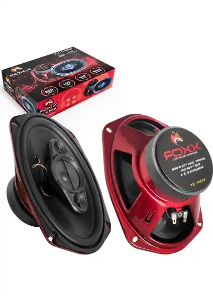 Foxx FX-CX69 Oto Hoparlör: Güçlü ve Yüksek Kaliteli Ses Deneyimi Sunar
