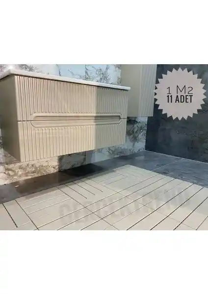 Gerçek Trend 11'li Bahçe, Balkon ve Teras Zemin Döşemesi Dayanıklı ve Çok Yönlü Çözüm