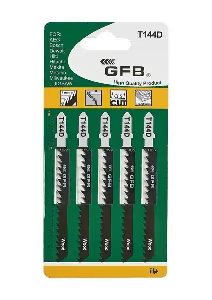 Gfb 2241 T111-C Dekupaj Bıçağı Ahşap İçin Hassas ve Dayanıklı Kesim Aracı