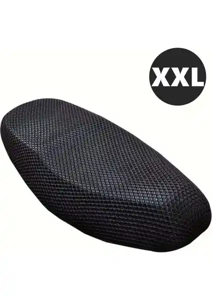Glanz File Sele Kılıfı 3D Scooter Motosiklet XL Beden Koltuk Koruma ve Estetik Çözüm