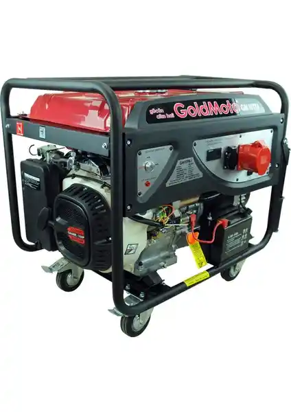 Goldmoto GM10TBJ Marşlı Trifaze 10 Kva Benzinli Jeneratör Performans ve Dayanıklılık