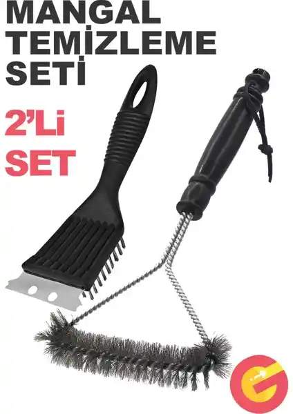 Güncel Çarşı 2'li Paket Mangal Barbekü Temizleyici ile Kolay ve Etkili Temizlik