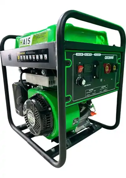 Hais CB3800I Benzinli Kaynak Jeneratörü 2,5 kW Güç ve Dayanıklılık ile Profesyonellere Uygun
