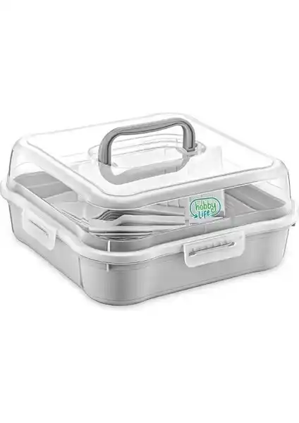 Hobby Life 32 Parça 6 Kişilik Çantalı Piknik Seti Pratik ve Dayanıklı Dış Mekan Kullanımı